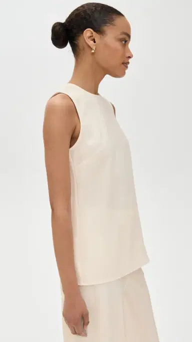 Staud Bronte Tunic Ivory S | Thumbnail 4