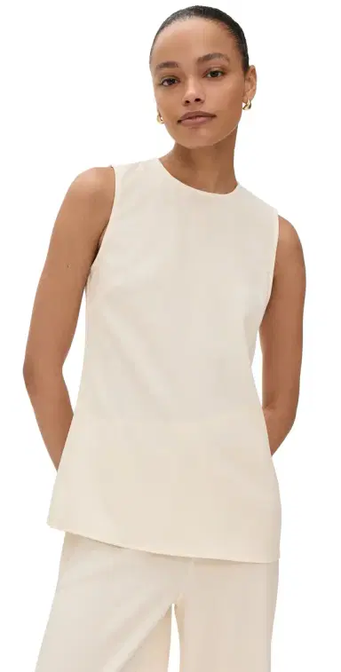 Staud Bronte Tunic Ivory S | Thumbnail 1