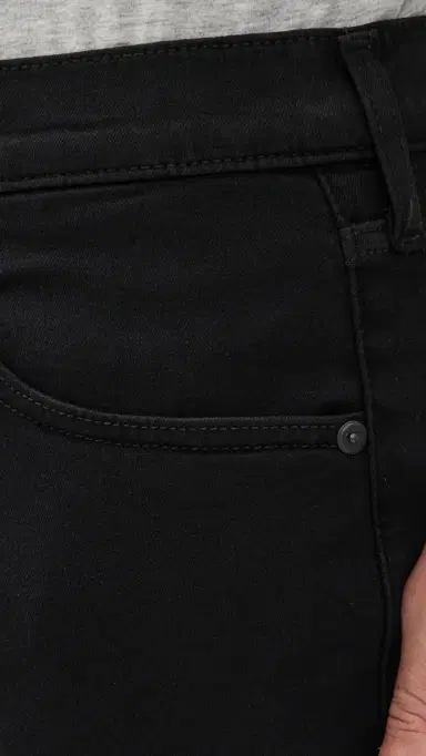 PAIGE Federal Transcend Slim Straight Jeans Black Shadow 32 | Thumbnail 6