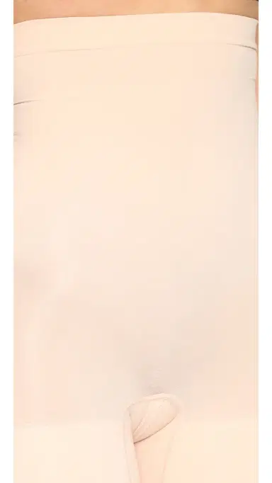 Spanx Higher Power Shorts Soft Almond 1X | Thumbnail 3