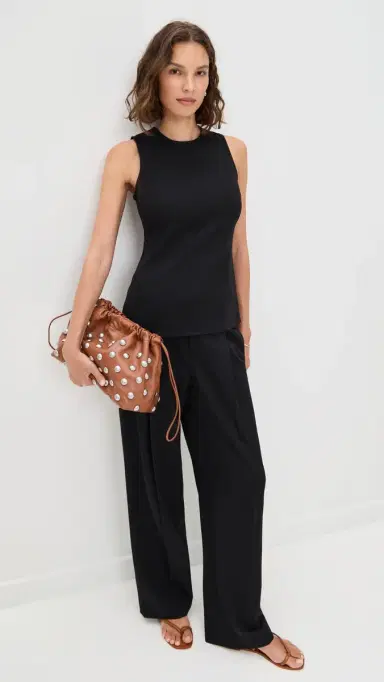 Staud Bronte Tunic Black | Thumbnail 5