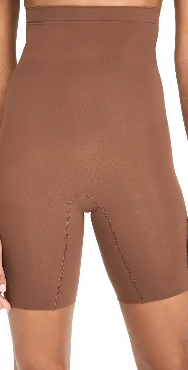 SPANX Higher Power Shorts Chestnut Brown