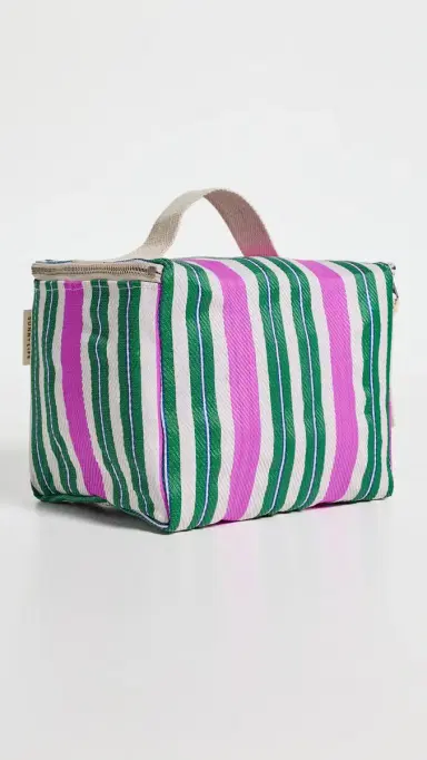 SunnyLife Recycled Nylon Lunch Cooler Bag Bag Green Multi One Size | Thumbnail 3