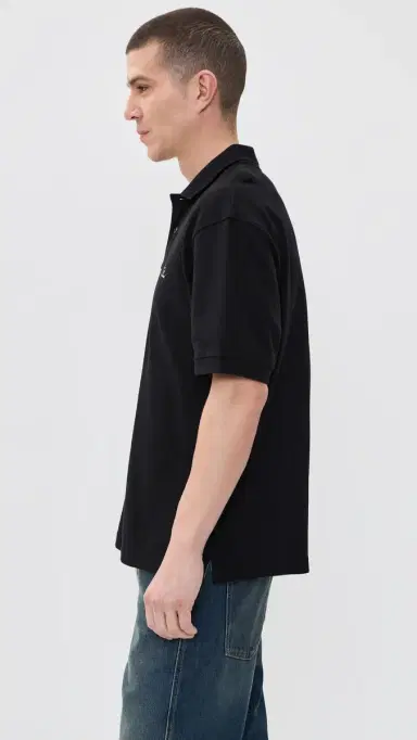 Stone Island Relaxed Pique Polo | Thumbnail 4 Stone Island Relaxed Pique Polo | Thumbnail 4