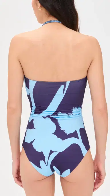 EYWASOULS MALIBU Soleil Strapless One Piece Midnight Garden | Thumbnail 3