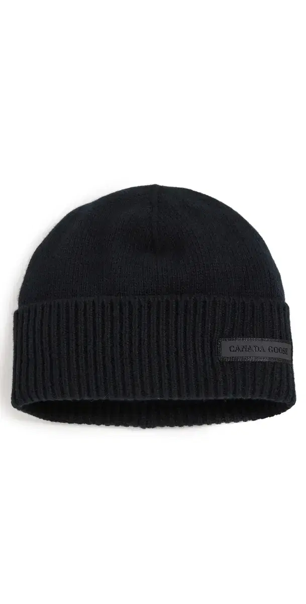 Canada Goose Small Emblem Beanie Black One Size