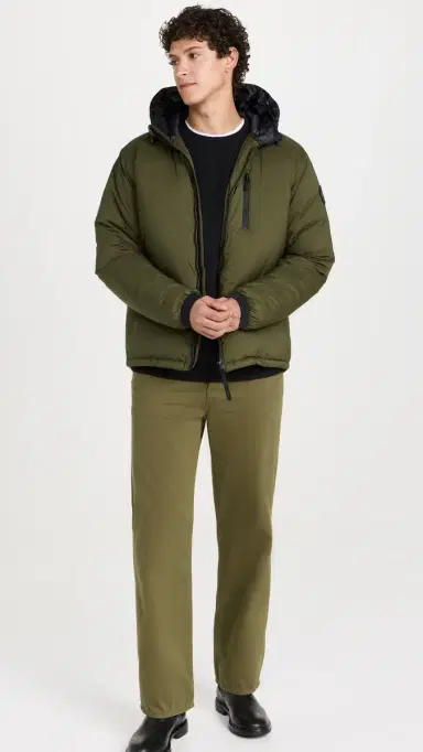 Canada Goose Lodge Hoodie Military Green - Vert Militair | Thumbnail 5 Canada Goose Lodge Hoodie Military Green - Vert Militair | Thumbnail 5
