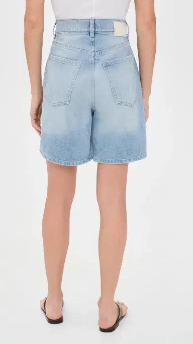 DL1961 Taylor Relaxed High Rise Denim Shorts Prairie 29 | Thumbnail 3