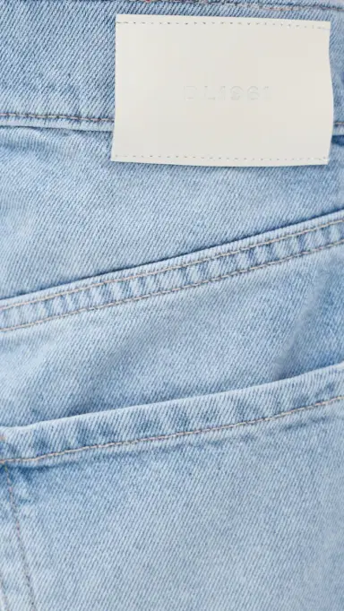 DL1961 Taylor Relaxed High Rise Denim Shorts Prairie 29 | Thumbnail 6