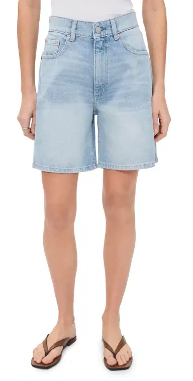 DL1961 Taylor Relaxed High Rise Denim Shorts Prairie 29 | Thumbnail 1
