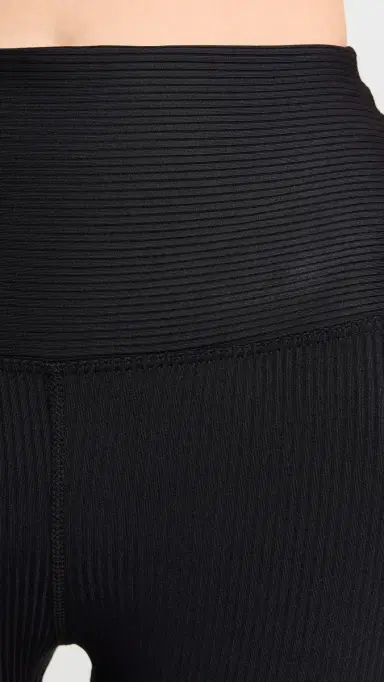 Year of Ours Ribbed 7/8 Leggings Black M | Thumbnail 6