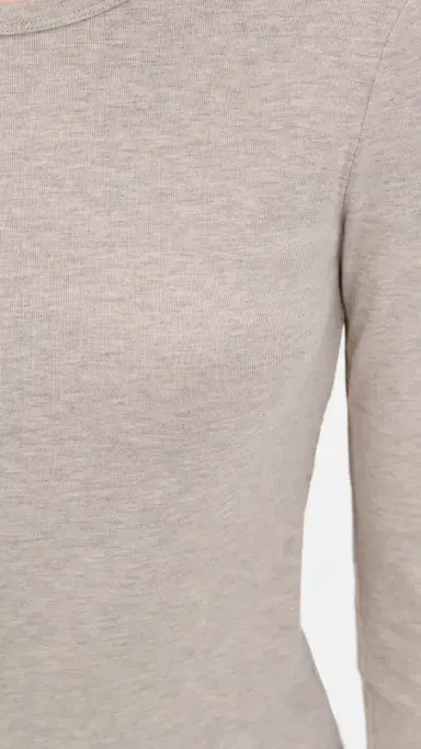 Z Supply Second Skin Crew Tee Natural Heather L | Thumbnail 6