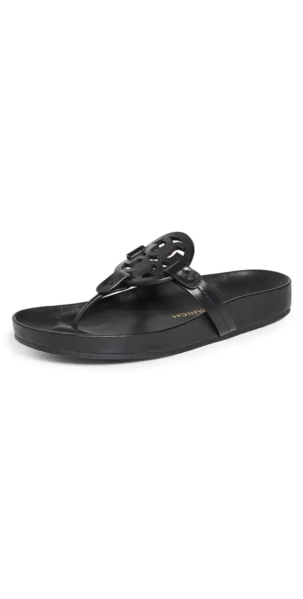 Tory Burch Miller Cloud Sandals Perfect Black