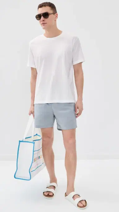 Frescobol Carioca Salvador Elasticated Swim Shorts 5 | Thumbnail 5 Frescobol Carioca Salvador Elasticated Swim Shorts 5 | Thumbnail 5