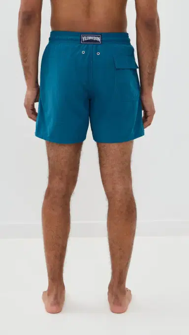 Vilebrequin Moorea Swim Trunks 5 Paon | Thumbnail 3 Vilebrequin Moorea Swim Trunks 5 Paon | Thumbnail 3