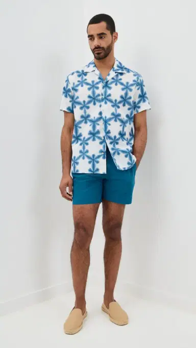 Vilebrequin Moorea Swim Trunks 5 Paon | Thumbnail 5 Vilebrequin Moorea Swim Trunks 5 Paon | Thumbnail 5