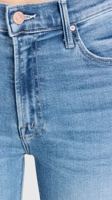 Mother The Insider Crop Step Fray Jeans | Thumbnail 6 Mother The Insider Crop Step Fray Jeans | Thumbnail 6