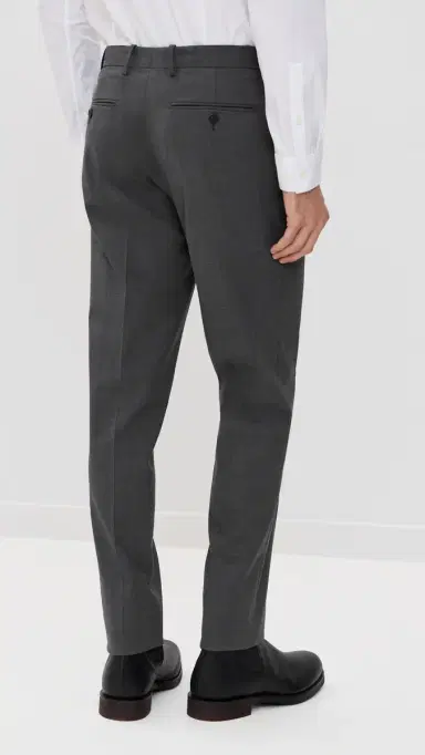 Theory Mayer Stretch Wool Pants Medium Charcoal 33 | Thumbnail 3