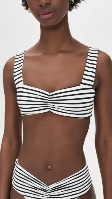 LSpace Marlee Bikini Top Sailing Along Stripes L | Thumbnail 2