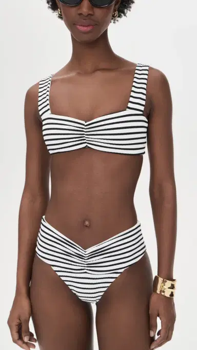 LSpace Marlee Bikini Top Sailing Along Stripes L | Thumbnail 5