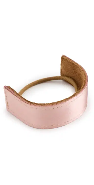 Jennifer Behr Mini Silk Satin Pony Wrap Dusty Rose One Size | Thumbnail 1