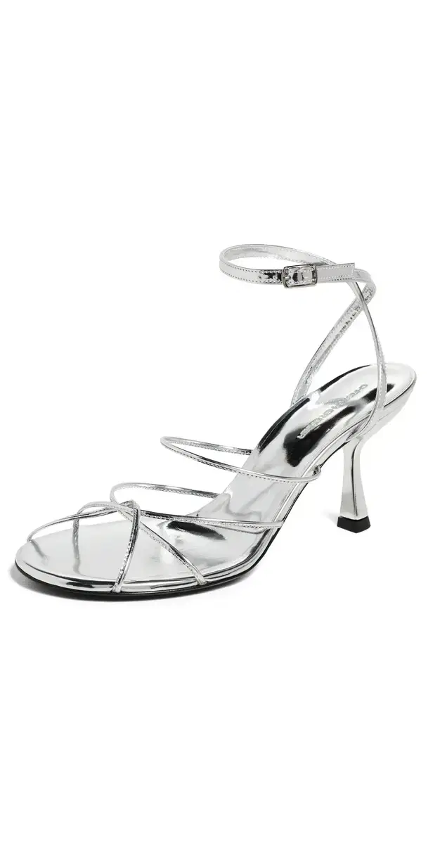 Christopher Esber Blaze Metallic Heels Mirror