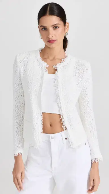 IRO Shavani Jacket White 44 | Thumbnail 6