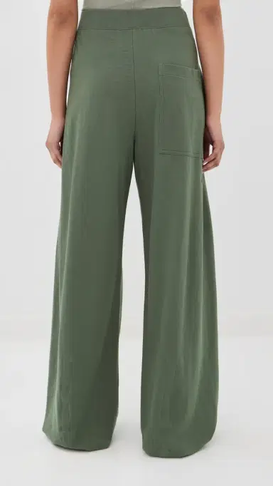 Tibi Winslow Sweatpants Olive L | Thumbnail 3