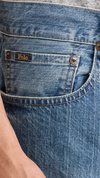 Polo Ralph Lauren Hampton Relaxed Straight Jeans Stanton Wash 34 | Thumbnail 6