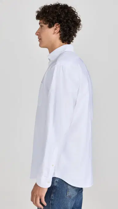 Taylor Stitch Jack Oxford Shirt White Everyday Oxford 42 | Thumbnail 4