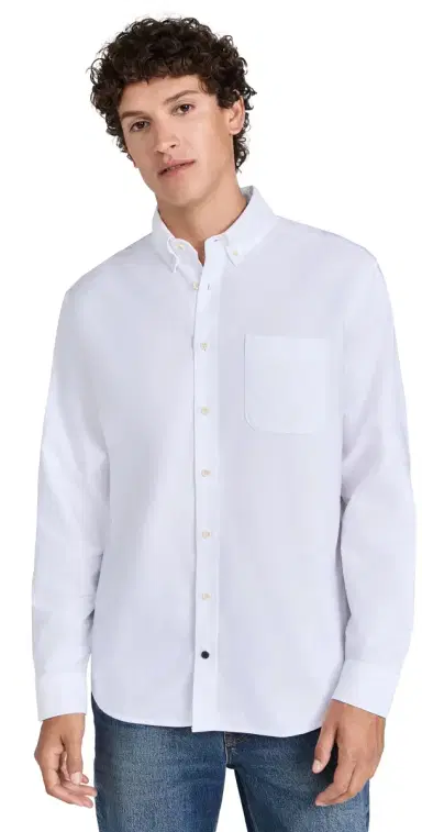 Taylor Stitch Jack Oxford Shirt White Everyday Oxford 42 | Thumbnail 1