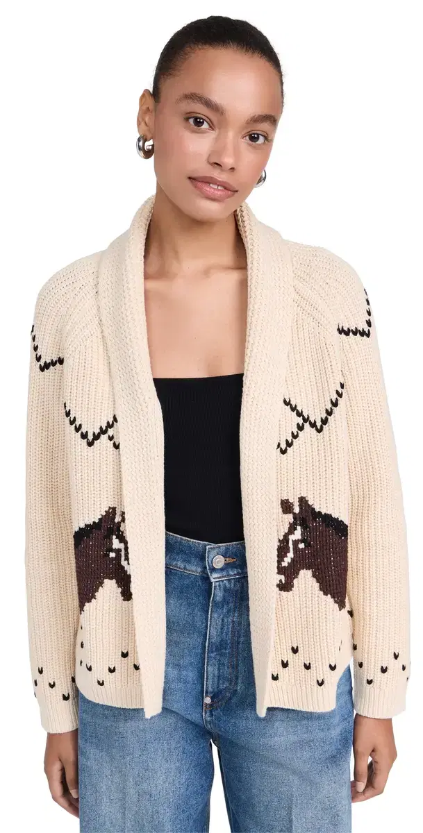 The Horse Lodge Cardigan Cream