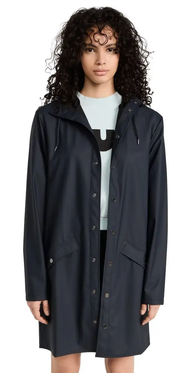 Rains ong Jacket Navy