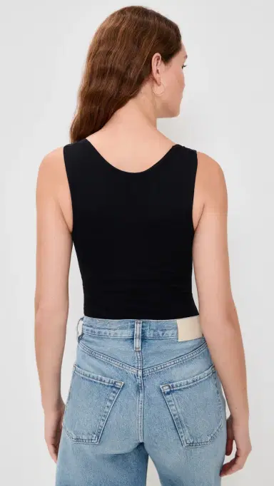 Free People Clean Lines Muscle Camisole Black M/L | Thumbnail 3 Free People Clean Lines Muscle Camisole Black M/L | Thumbnail 3