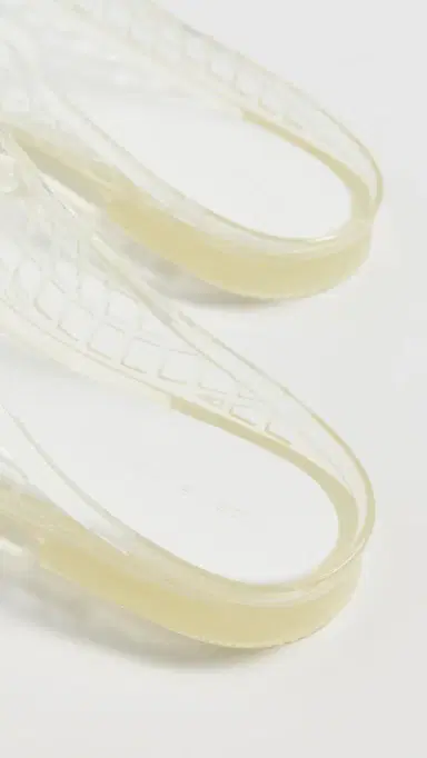 Tory Burch Mellow Mary Jane Jelly Flats Clear/Silver 6 | Thumbnail 4