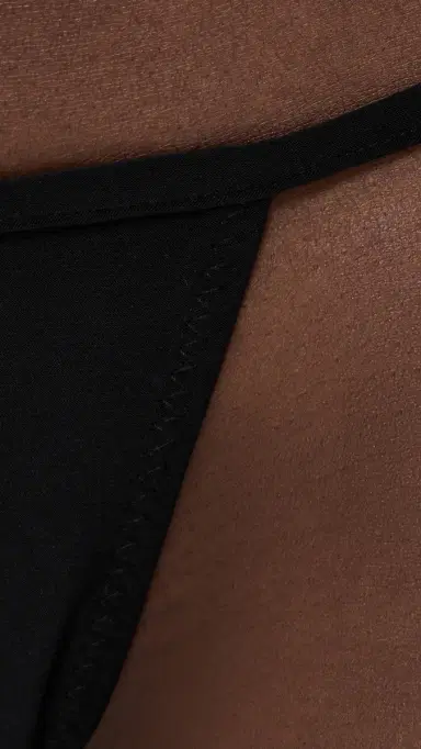 Norma Kamali No Tie Bikini Bottoms | Thumbnail 5