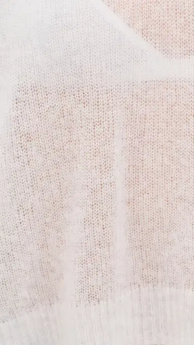 American Vintage Cashmere Short Sleeve V Neck Tee Polaire Chine | Thumbnail 6 American Vintage Cashmere Short Sleeve V Neck Tee Polaire Chine | Thumbnail 6