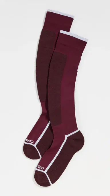Comme Si The Ski Socks Maroon 43-46 | Thumbnail 2