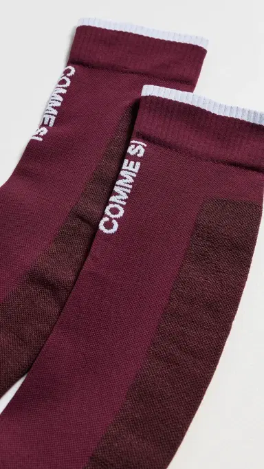 Comme Si The Ski Socks Maroon 43-46 | Thumbnail 3