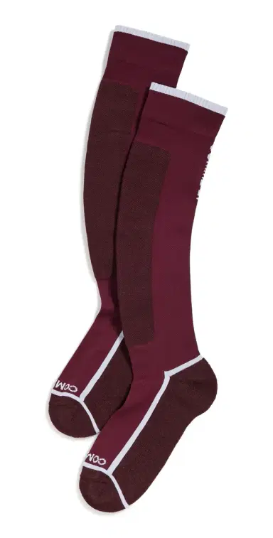 Comme Si The Ski Socks Maroon 43-46 | Thumbnail 1