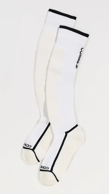 Comme Si The Ski Socks White/Black Stripe 43-46 | Thumbnail 2 Comme Si The Ski Socks White/Black Stripe 43-46 | Thumbnail 2