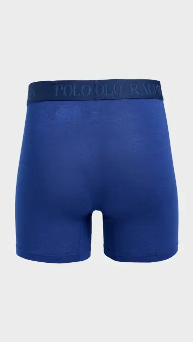 Polo Ralph Lauren Underwear 4D Flex Cotton Modal Boxer Briefs 3 Pack BlueFlower/RugbyRoyal/Sapphire | Thumbnail 4 Polo Ralph Lauren Underwear 4D Flex Cotton Modal Boxer Briefs 3 Pack BlueFlower/RugbyRoyal/Sapphire | Thumbnail 4