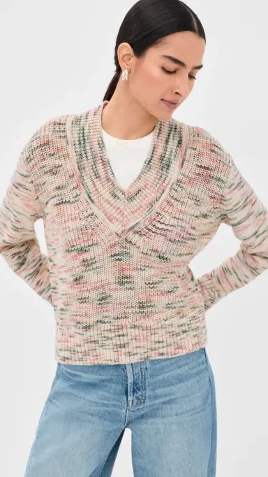 Veronica Beard Anola Pullover Petal ulti | Thumbnail 2