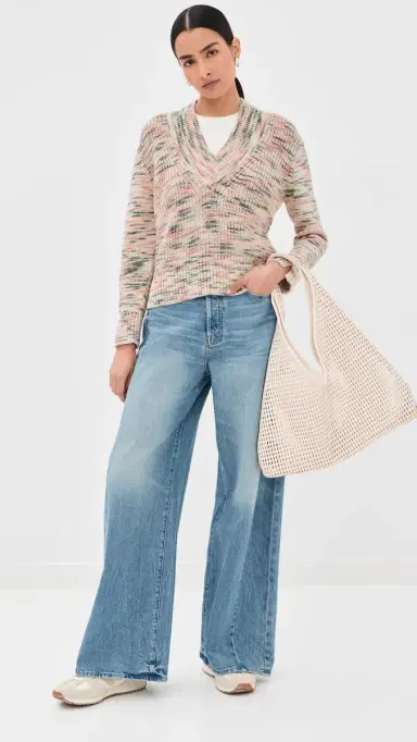 Veronica Beard Anola Pullover Petal ulti | Thumbnail 5