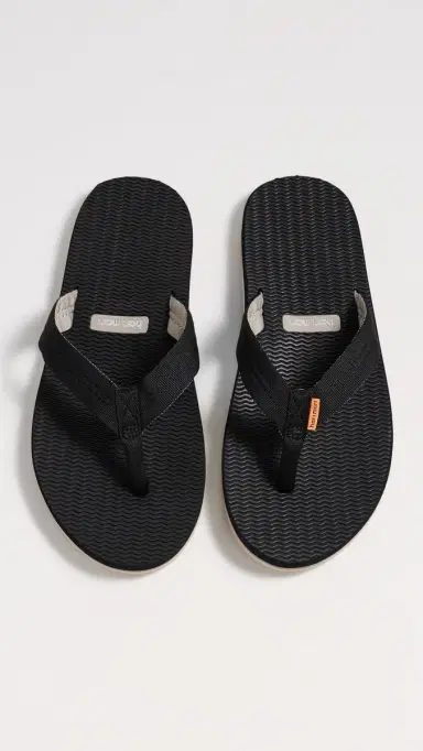 Hari Mari Dunes Flip Flops Black 8 | Thumbnail 4 Hari Mari Dunes Flip Flops Black 8 | Thumbnail 4