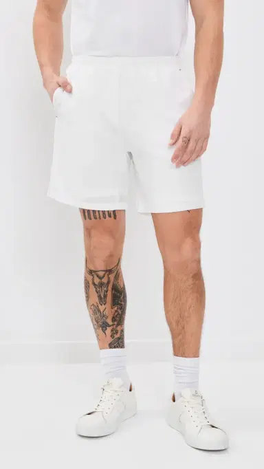 RLX Ralph Lauren Active Compression Shorts 7 Ceramic White | Thumbnail 2