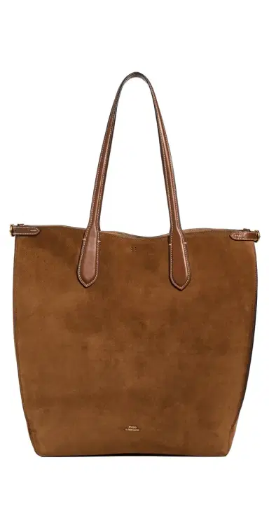 Polo Ralph Lauren Suede/Leather-Bellport North/South Tote | Thumbnail 1 Polo Ralph Lauren Suede/Leather-Bellport North/South Tote | Thumbnail 1