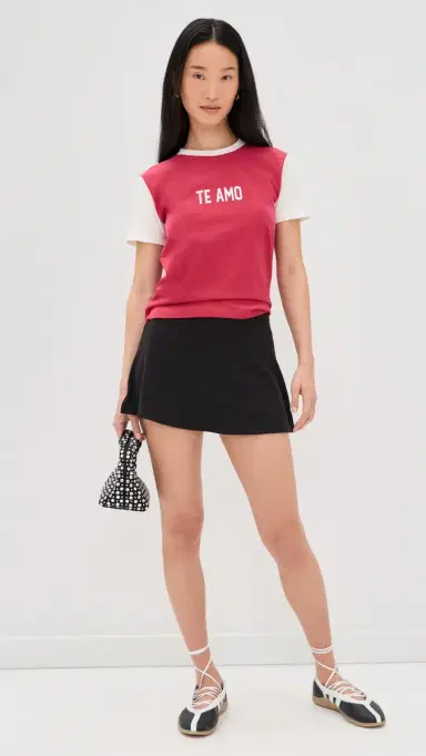 Lisa Says Gah Darcy Skort Black | Thumbnail 5