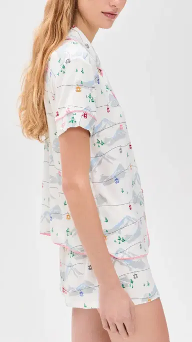 HONEYDEW All American Shortie Pajama Set  Gondolas | Thumbnail 4