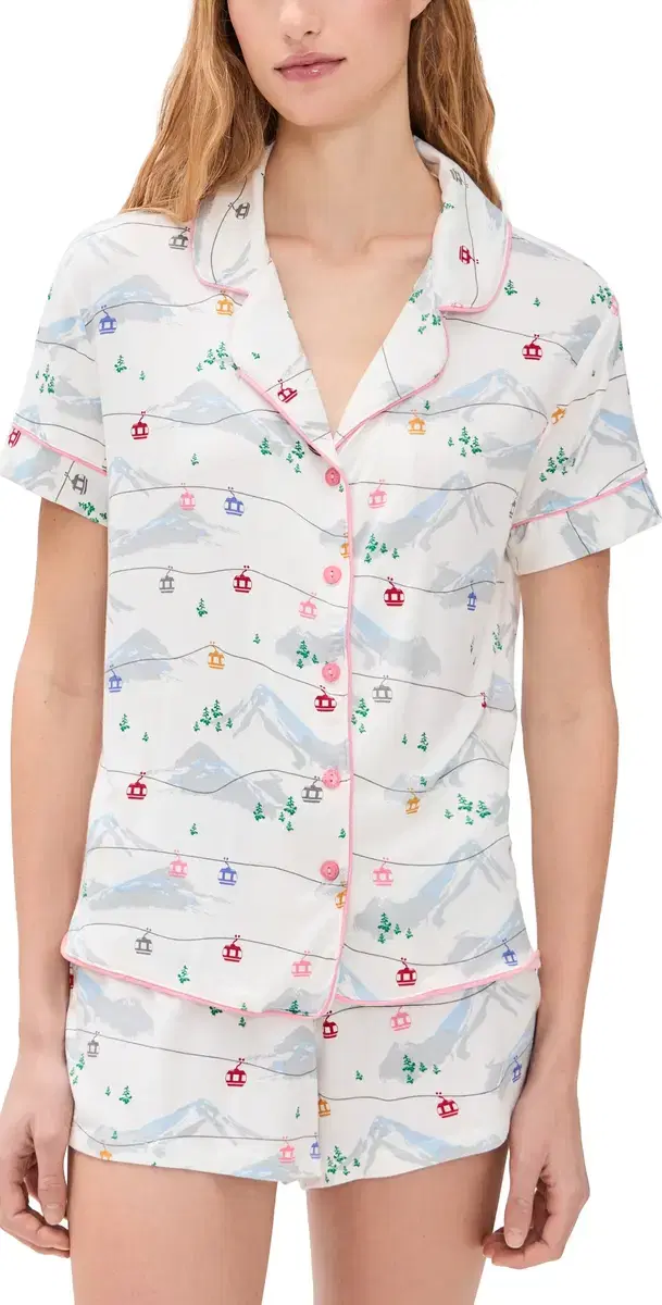 All American Shortie Pajama Set  Gondolas